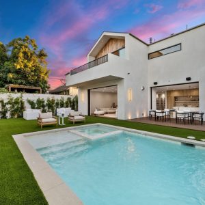 casa moderna piscina amplia calida